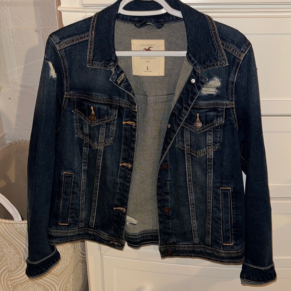 Hollister Jean Jacket (Distressed)